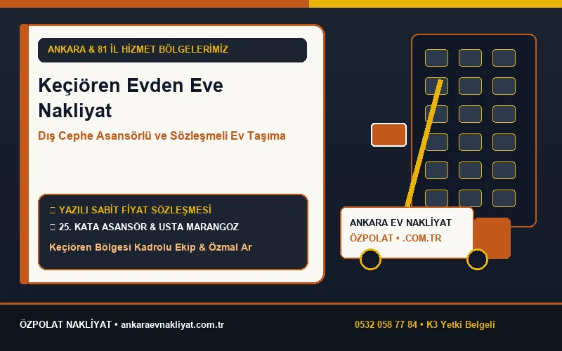 Keçiören Evden Eve Nakliyat